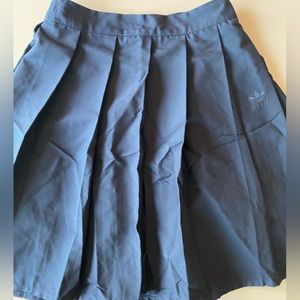 Adidas Navy Blue Pleated Skirt *size extra small*